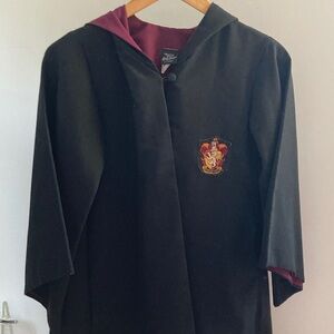 Official universal Orlando black Gryffindor Harry Potter Robe with Hood xxxs